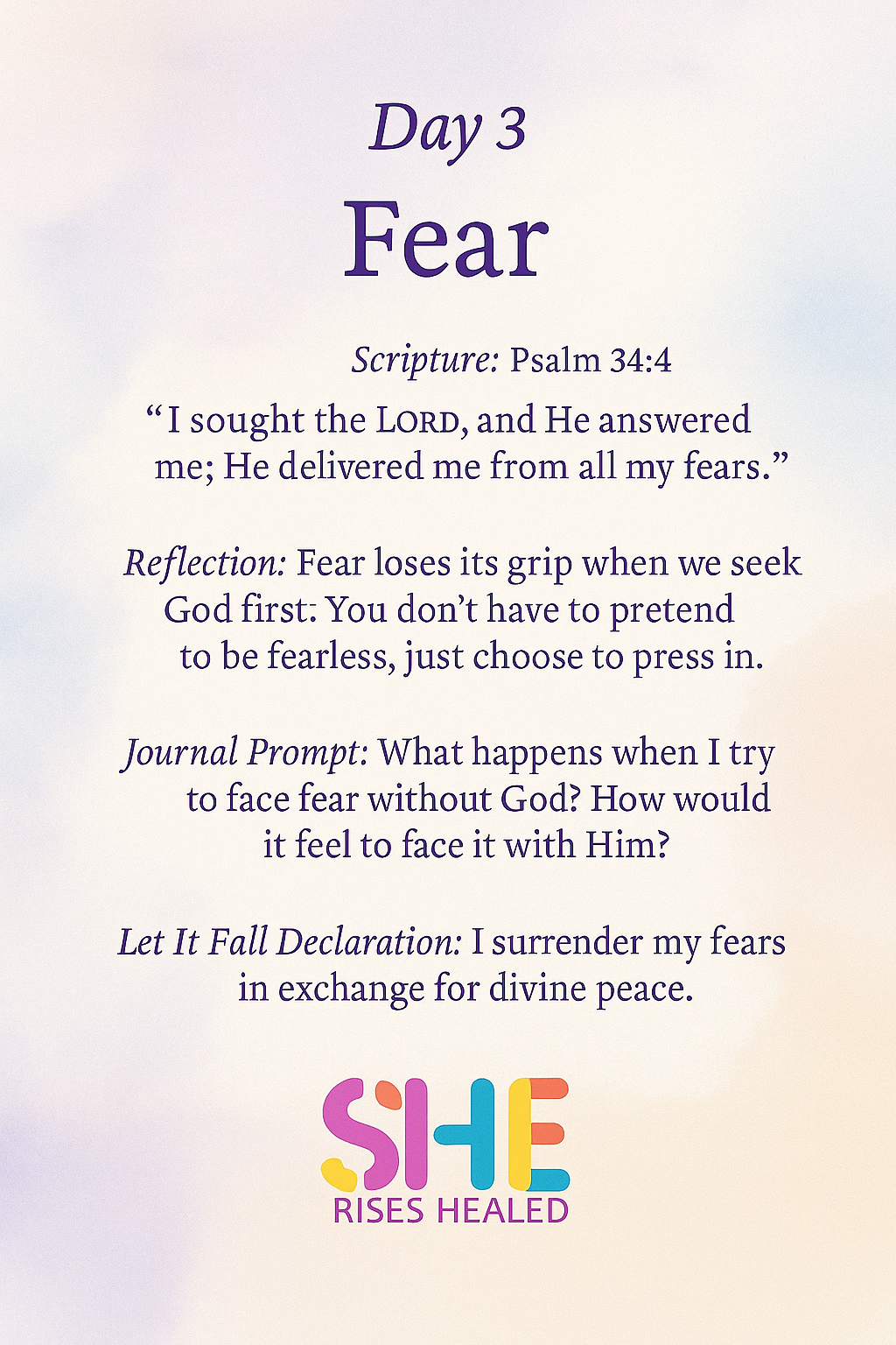 Let It Fall- A 100-Day Guided Journal For Healing, Surrender & Spiritual Renewal