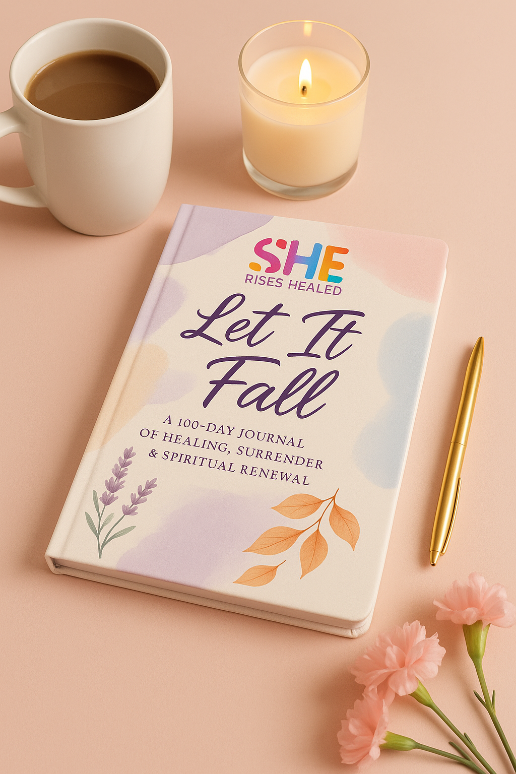 Let It Fall- A 100-Day Guided Journal For Healing, Surrender & Spiritual Renewal