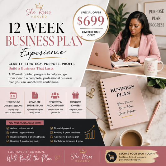 Business Plan Blueprint – 12 Week Business Plan Experience
